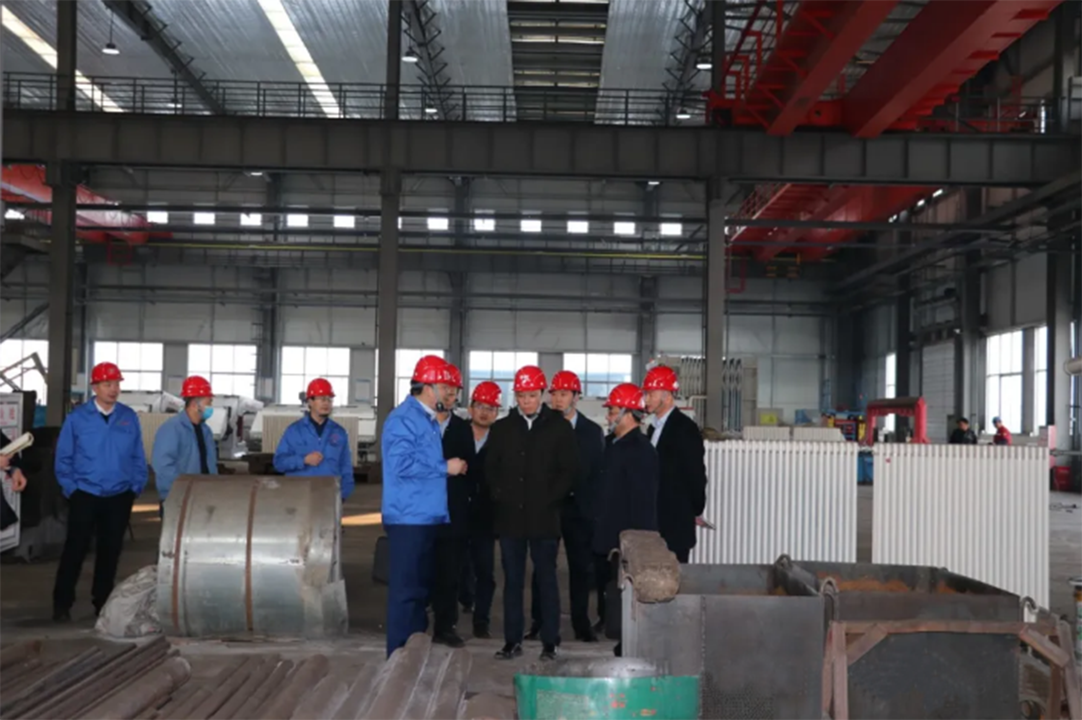 齐鹏调研bw必威西汉姆联官方网站装备制造企业(图2)