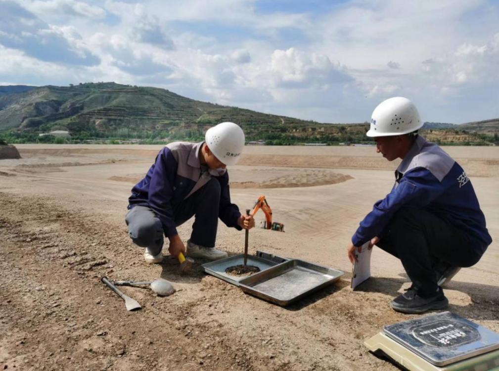 bw必威西汉姆联官方网站泾东设计公司参与2022年全市水利工程质量抽检(图2)