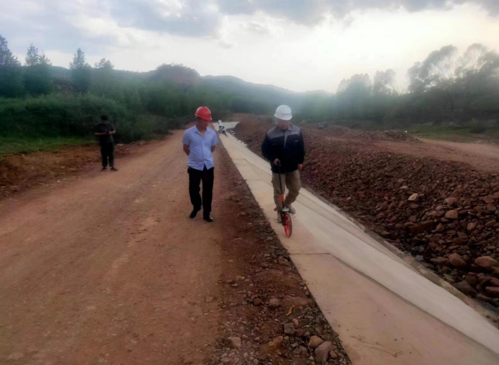 bw必威西汉姆联官方网站泾东设计公司参与2022年全市水利工程质量抽检(图3)