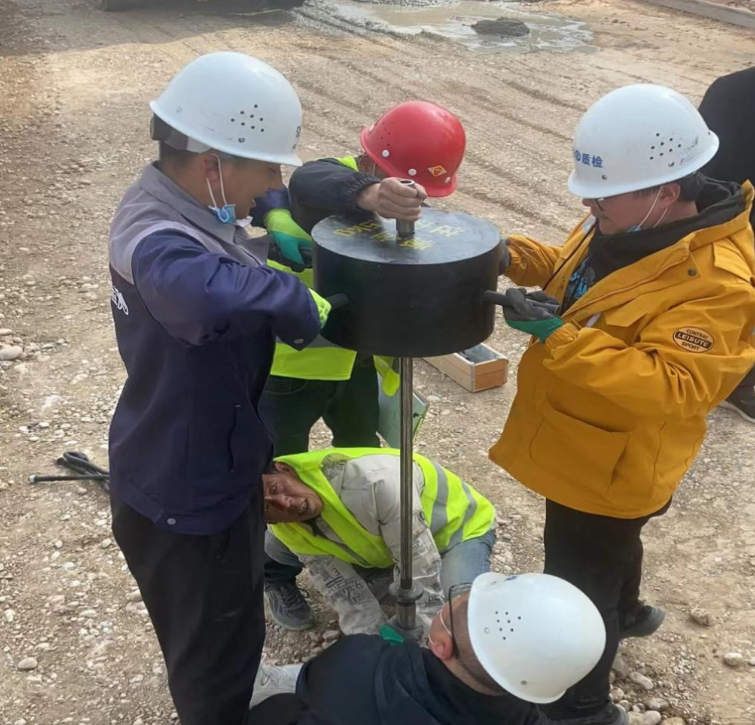 bw必威西汉姆联官方网站泾东设计公司参与2022年全市水利工程质量抽检(图5)