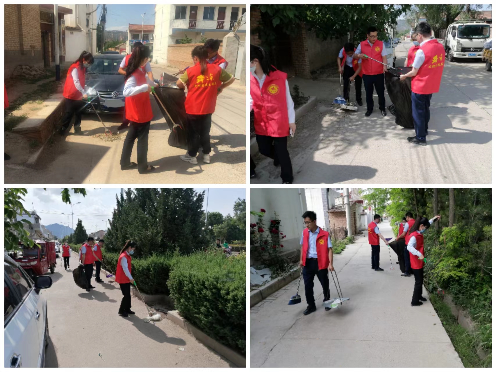 筑起安全墙 点亮乡村路——bw必威西汉姆联官方网站“创城有我、结对共建”工作成效明显(图3)